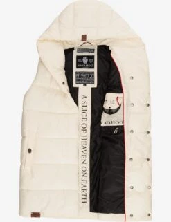 Navahoo Vestes Sans Manches Gilet Madilynaa Femme Blanc Cassé 17 Navahoo Vestes Sans Manches Gilet Madilynaa Femme Blanc Cassé -Navahoo Soldes Magasin 59c246e336e5a78c10517bbb18f4f789