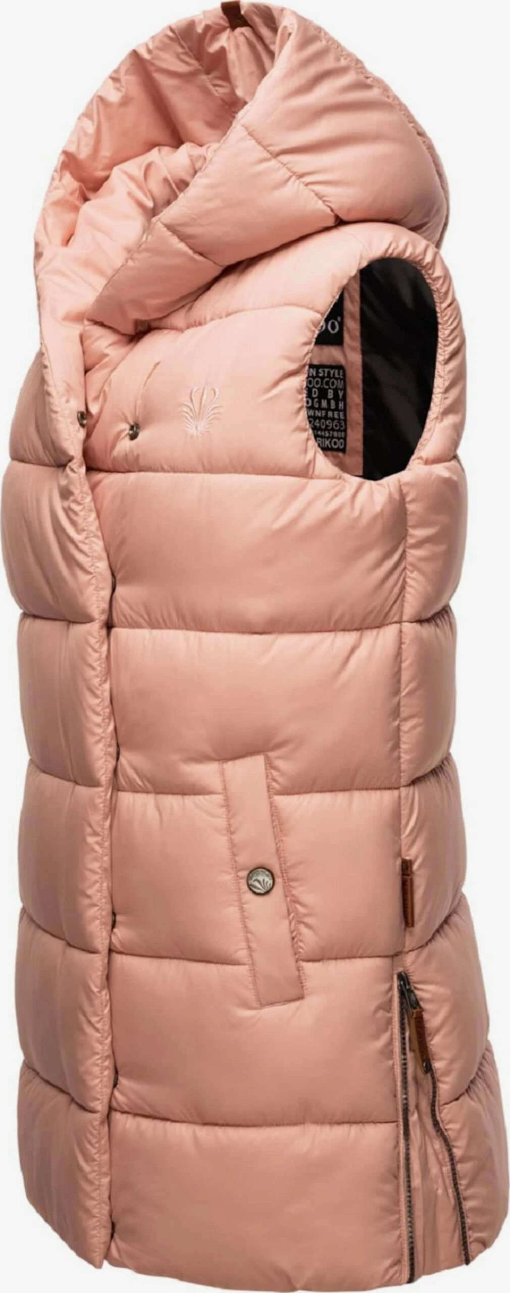 Navahoo Vestes Sans Manches Gilet Madilynaa Femme Rose 4 Navahoo Vestes Sans Manches Gilet Madilynaa Femme Rose â Image 2