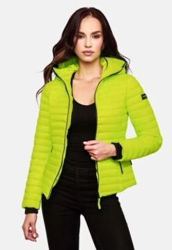 Navahoo Vestes De Mi-saison Veste Mi-saison Kimuk Femme Vert -Navahoo Soldes Magasin 5a1f77ab4303c41d04b8e98e88be365e