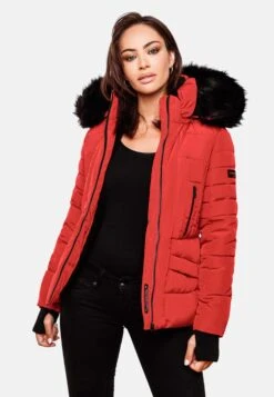 Navahoo Vestes Dhiver Veste D’hiver Adele Femme Rouge -Navahoo Soldes Magasin 5b2e9fa1d528d5fc76e60e30af837f9a