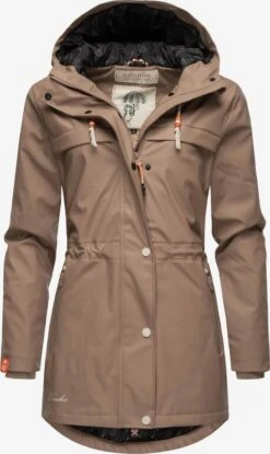 Navahoo Manteaux De Pluie Manteau Mi-saison Rainy Forest Femme Noisette -Navahoo Soldes Magasin 5c2105ed4ebfa694ecfc79959b6f6106