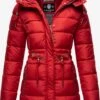 Navahoo Manteaux Dhiver Manteau D’hiver Dalie Femme Rouge -Navahoo Soldes Magasin 5c5321735401a337dd90c47453e18c0d