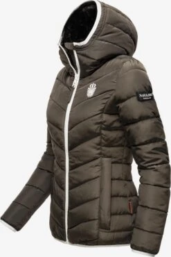 Navahoo Vestes De Mi-saison Veste Mi-saison Elva Femme Taupe -Navahoo Soldes Magasin 5ce25d7a51d4944b9de6422c0864208e