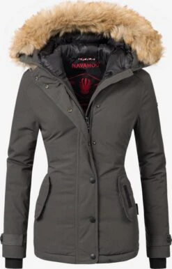 Navahoo Vestes Dhiver Veste D’hiver Laura Femme Anthracite