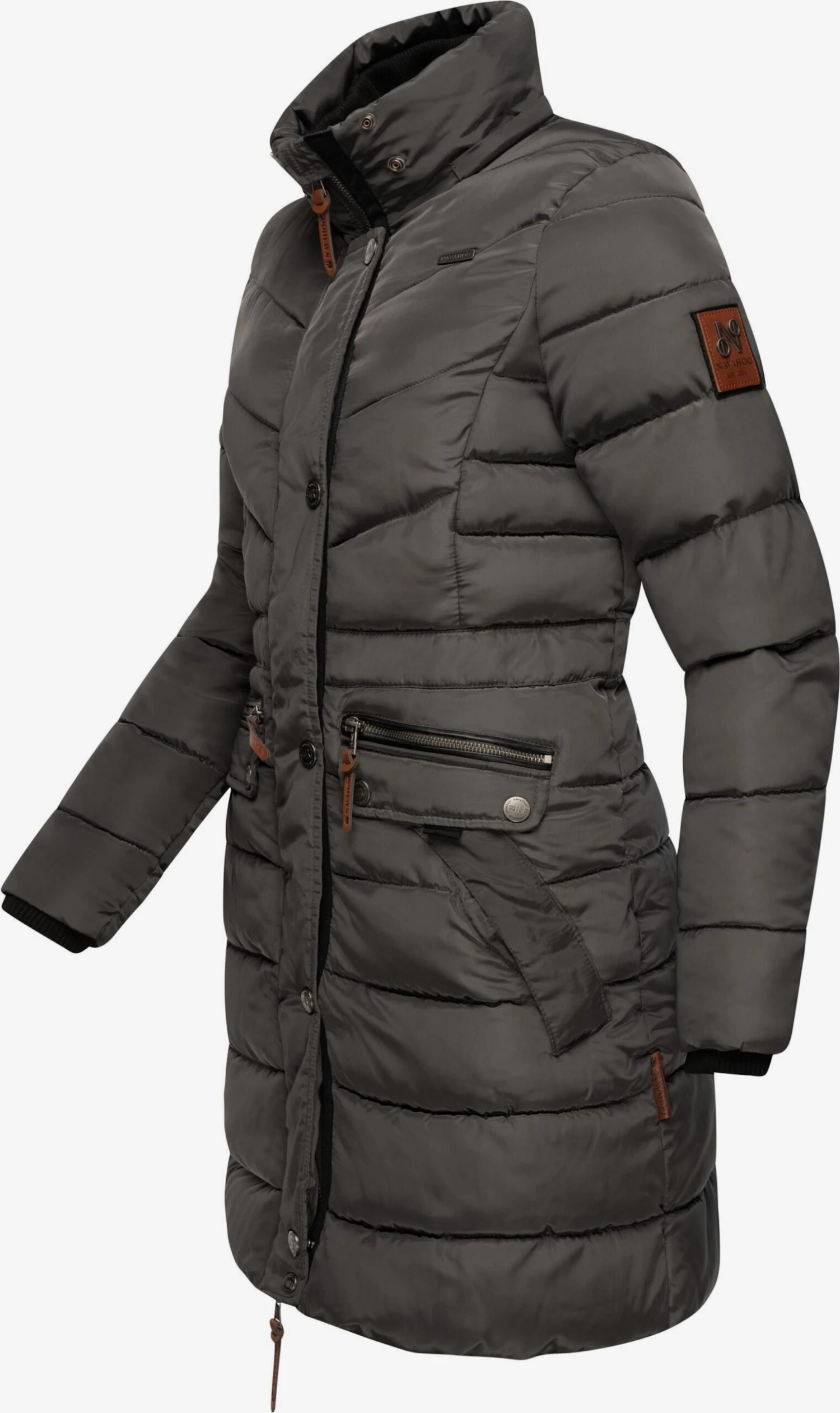 Navahoo Manteaux Dhiver Manteau D’hiver Paula Femme Anthracite 7 Navahoo Manteaux Dhiver Manteau D’hiver Paula Femme Anthracite – Image 5