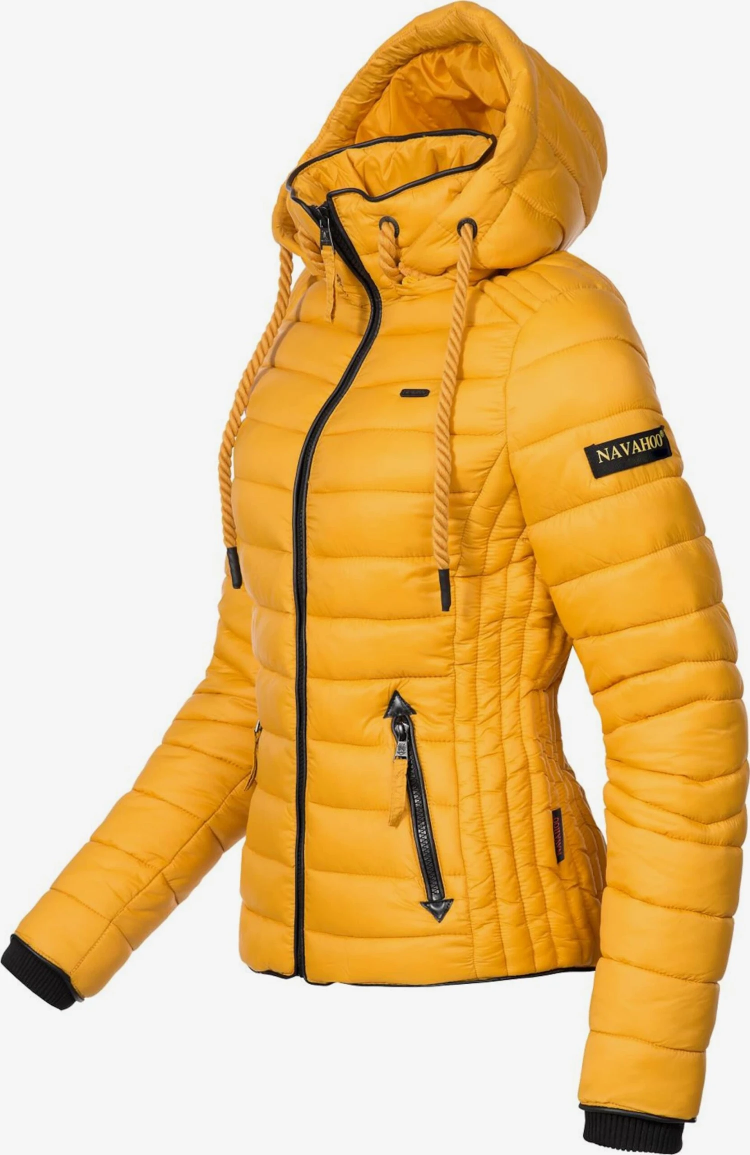 Navahoo Vestes De Mi-saison Veste Mi-saison Lulana Femme Jaune 5 Navahoo Vestes De Mi-saison Veste Mi-saison Lulana Femme Jaune – Image 3