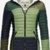 Navahoo Vestes De Mi-saison Veste Mi-saison Multikulti Femme Vert -Navahoo Soldes Magasin 6462d9271c81e200ada229740cee9010