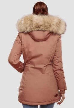 Navahoo Parkas Parka D’hiver Cristal Femme Rose Foncé -Navahoo Soldes Magasin 64ce60292f2c033f896acd40d9e2a6ef