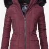 Navahoo Vestes Dhiver Veste D’hiver Adele Femme Rouge Rubis -Navahoo Soldes Magasin 66a0e5aa5f32e97c280c2c16b2dbcb09