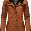 Navahoo Vestes Dhiver Veste D’hiver Lindraa Femme Rouille -Navahoo Soldes Magasin 691cf1c5375f1dd4469f331104a6a4f0