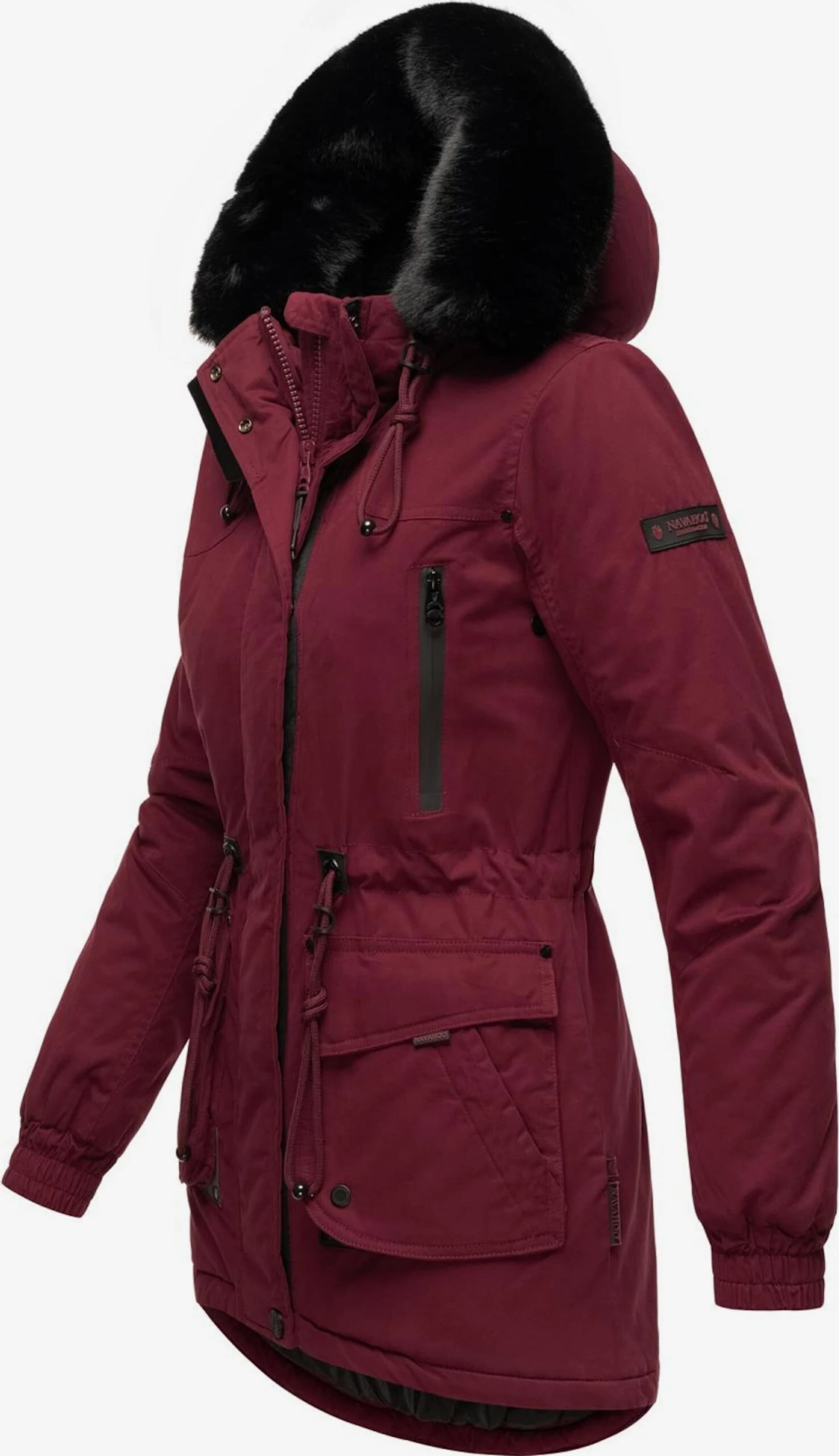 Navahoo Parkas Parka D’hiver Femme Bordeaux 5 Navahoo Parkas Parka D’hiver Femme Bordeaux – Image 3