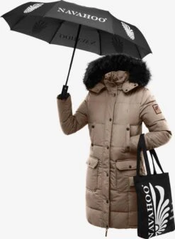Navahoo Manteaux Dhiver Manteau D’hiver Cosimaa Femme Chamois -Navahoo Soldes Magasin 6d18ae11bdaab8fcbd57844a2c894923