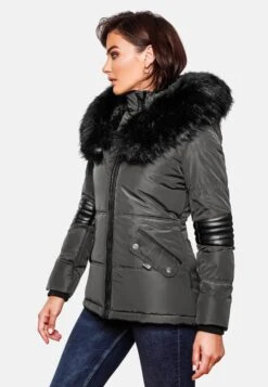 Navahoo Vestes Dhiver Veste D’hiver Nirvana Femme Gris Foncé -Navahoo Soldes Magasin 6ec6a72de16391a43996f45022601523