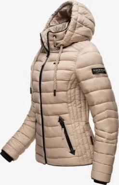 Navahoo Vestes De Mi-saison Veste Mi-saison Lulana Femme Taupe -Navahoo Soldes Magasin 70b581f8eb6e4e581834fb5af87b048c