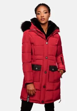 Navahoo Manteaux Dhiver Manteau D’hiver Sinja Femme Rouge -Navahoo Soldes Magasin 7213cad42e4cae66639d405de34a7498