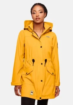 Navahoo Manteaux De Pluie Manteau Mi-saison Deike Femme Jaune Dor -Navahoo Soldes Magasin 73b3fc51c395c47c5ec6db3bc2df39ac
