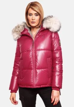 Navahoo Vestes Dhiver Veste D’hiver Tikunaa Femme Fuchsia -Navahoo Soldes Magasin 7405f5fe20436397ce63a5cdaec7532b