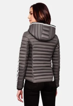 Navahoo Vestes De Mi-saison Veste Mi-saison Kimuk Femme Gris Foncé -Navahoo Soldes Magasin 744d1a3be3477c7792a270d13858ecf8