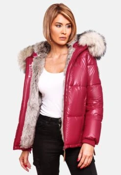 Navahoo Vestes Dhiver Veste D’hiver Tikunaa Femme Fuchsia -Navahoo Soldes Magasin 74b35bdde41e52464f06da1665cd6aed