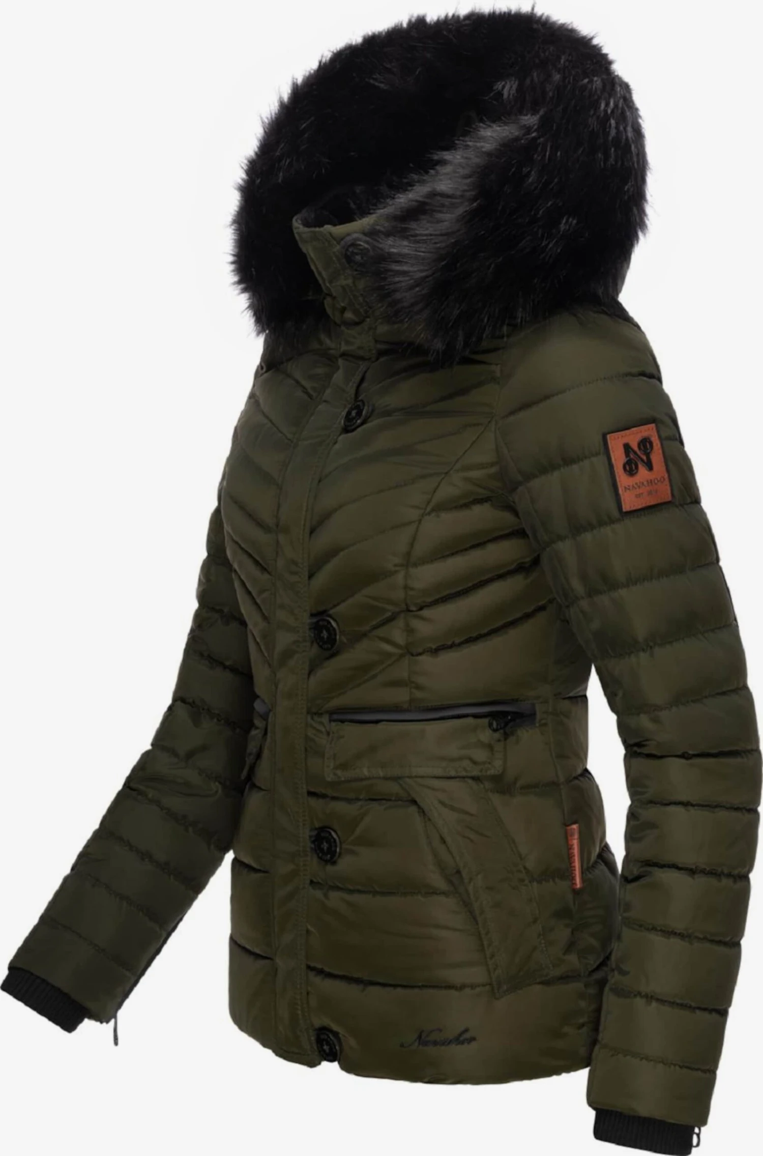 Navahoo Vestes Dhiver Veste D’hiver Wisteriaa Femme Olive 4 Navahoo Vestes Dhiver Veste D’hiver Wisteriaa Femme Olive – Image 2