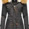 Navahoo Parkas Parka D’hiver La Viva Femme Anthracite -Navahoo Soldes Magasin 75a0165be7cc2905950278d772f25441