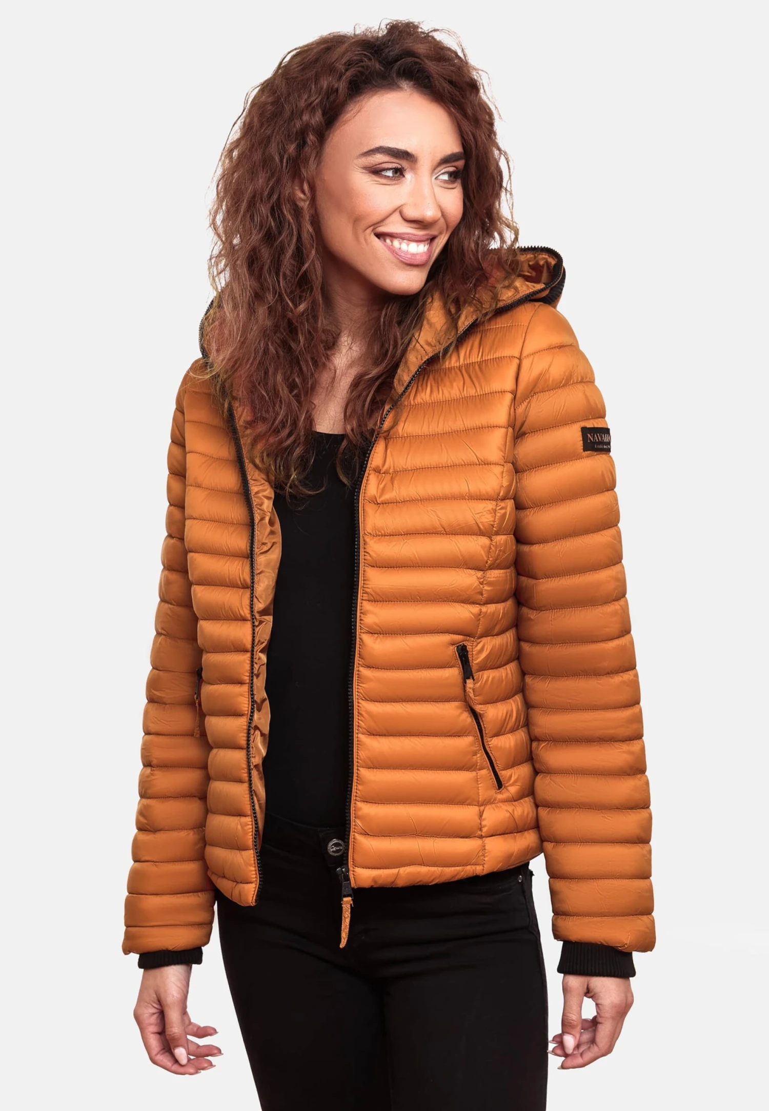 Navahoo Vestes De Mi-saison Veste Mi-saison Kimuk Femme Cognac 10 Navahoo Vestes De Mi-saison Veste Mi-saison Kimuk Femme Cognac – Image 8