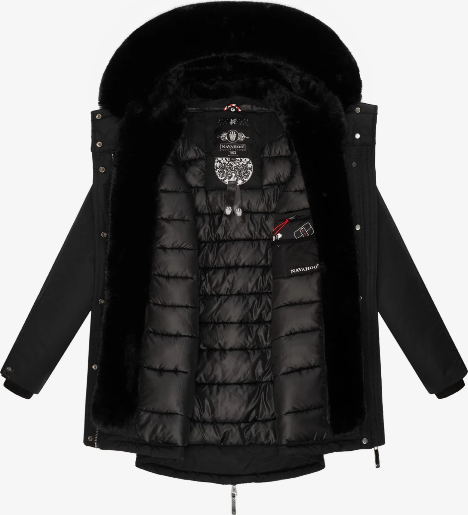 Navahoo Parkas Parka D’hiver Sweety Deluxe Femme Noir 8 Navahoo Parkas Parka D’hiver Sweety Deluxe Femme Noir – Image 6