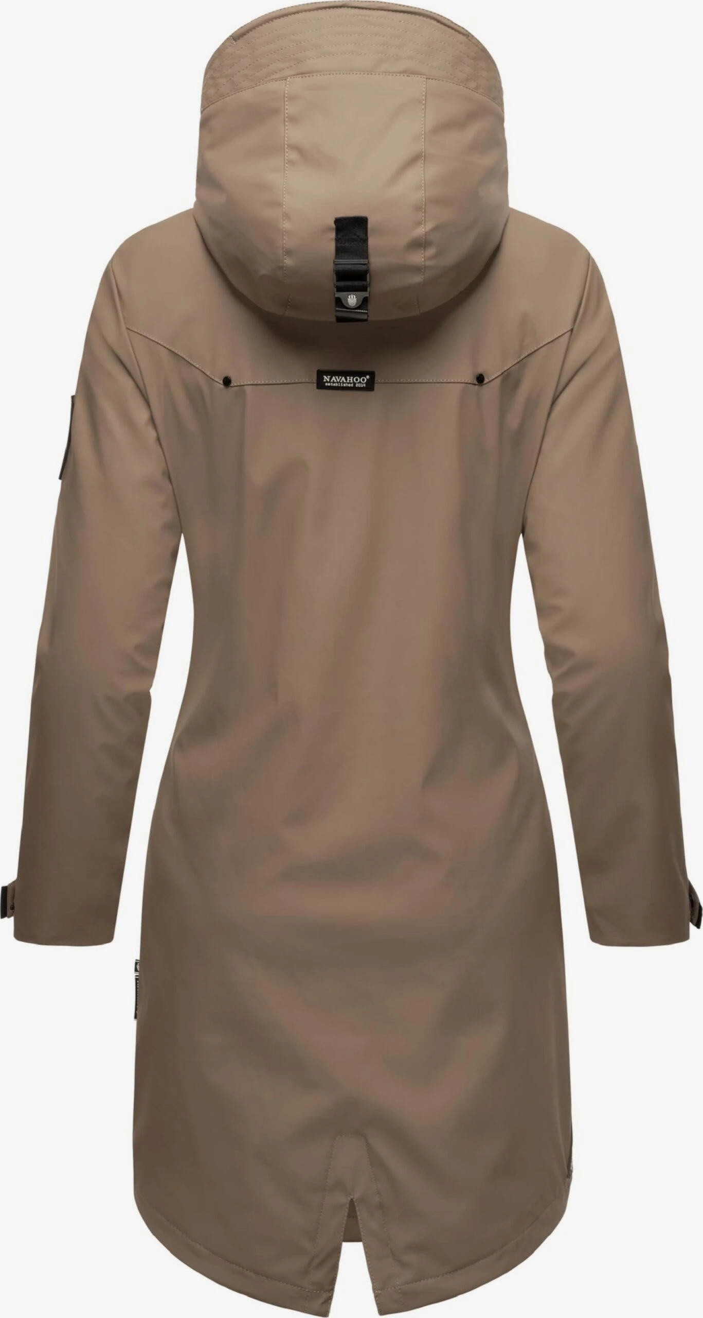 Navahoo Manteaux De Pluie Manteau Mi-saison Femme Beige 5 Navahoo Manteaux De Pluie Manteau Mi-saison Femme Beige – Image 3