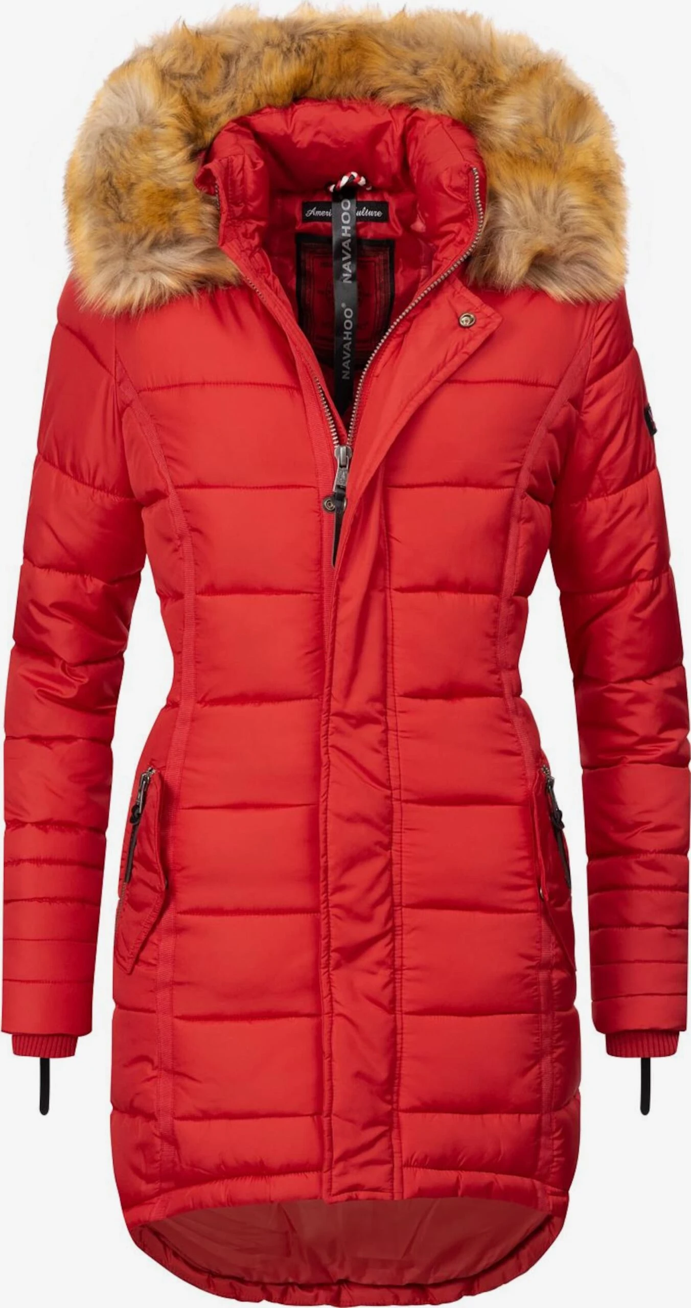 Navahoo Manteaux Dhiver Manteau D’hiver Papaya Femme Rouge 3 Navahoo Manteaux Dhiver Manteau D’hiver Papaya Femme Rouge