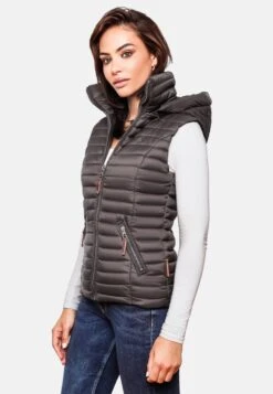 Navahoo Vestes Sans Manches Gilet Shadaa Femme Anthracite 15 Navahoo Vestes Sans Manches Gilet Shadaa Femme Anthracite -Navahoo Soldes Magasin 780211da5952177100f0aec323dc27df