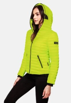Navahoo Vestes De Mi-saison Veste Mi-saison Kimuk Femme Vert -Navahoo Soldes Magasin 791b947b93d723465256e9ef732af939