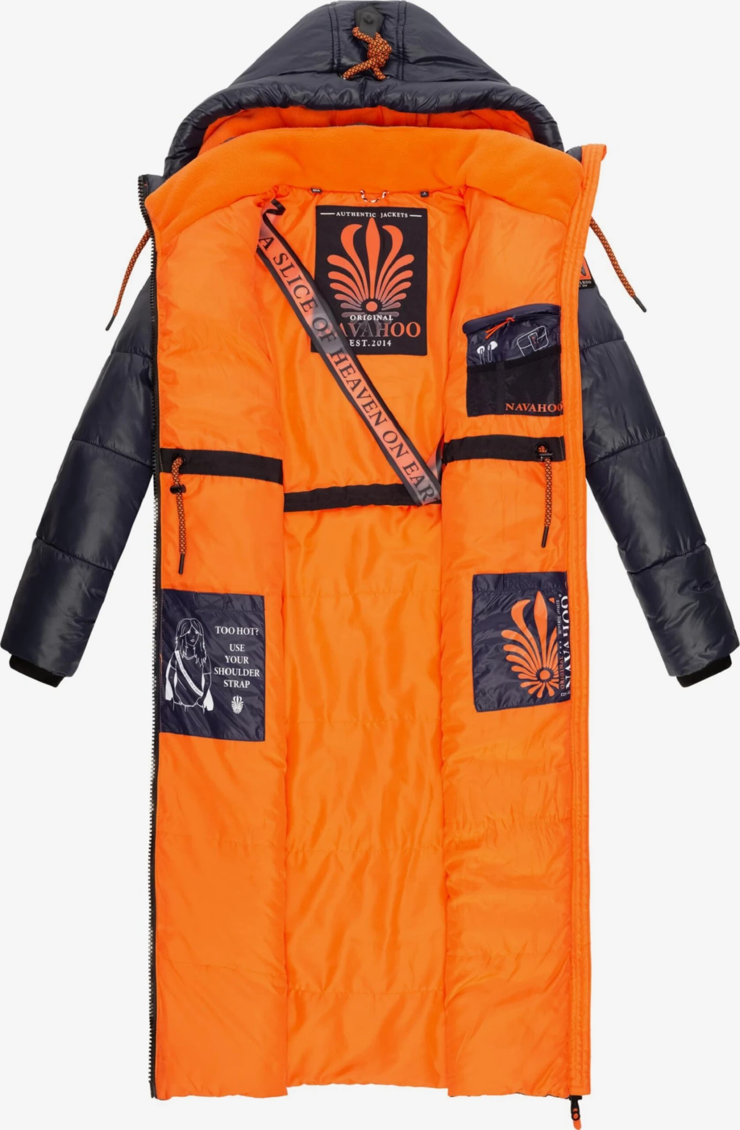 Navahoo Manteaux Dhiver Manteau D’hiver Schmuseengel Femme Bleu Marine 7 Navahoo Manteaux Dhiver Manteau D’hiver Schmuseengel Femme Bleu Marine – Image 5