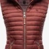 Navahoo Vestes Sans Manches Gilet Shadaa Femme Rouge Pastel 1 Navahoo Vestes Sans Manches Gilet Shadaa Femme Rouge Pastel -Navahoo Soldes Magasin 7936bda74ab75d3dc1649663086d3bcd