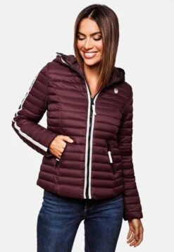 Navahoo Vestes De Mi-saison Veste Mi-saison Femme Lie De Vin -Navahoo Soldes Magasin 7a11e7c392564d6b09ec45d1cd7d8d3f