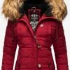 Navahoo Vestes Dhiver Veste D’hiver Zoja Femme Rouge -Navahoo Soldes Magasin 7b6959c595766bd71d6e369515699e7d