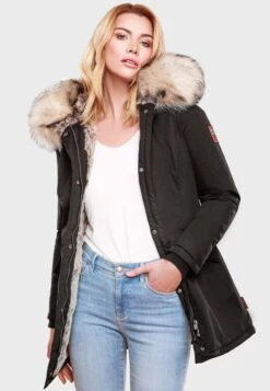 Navahoo Parkas Parka D’hiver Cristal Femme Kaki -Navahoo Soldes Magasin 7bd9409735176bd21380dbbc815f9a35