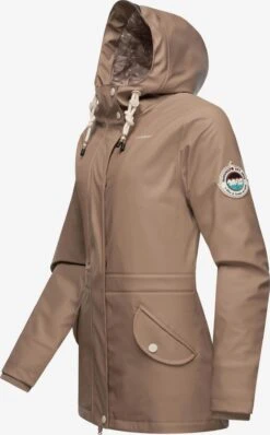 Navahoo Vestes De Mi-saison Veste Mi-saison Ocean Heart Femme Beige -Navahoo Soldes Magasin 7c286fda9bac277bcca641db9c5d9afa