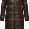 Navahoo Manteaux Dhiver Manteau D’hiver Schmuseengel Femme Marron -Navahoo Soldes Magasin 7d58fbd0ceab686a3df1122e36c9f67d