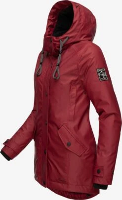 Navahoo Vestes Dhiver Veste D’hiver Lindraa Femme Bordeaux -Navahoo Soldes Magasin 7de33ae294821044241b274e92654d54