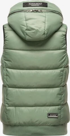 Navahoo Vestes Sans Manches Gilet Kassidy Femme Vert Clair -Navahoo Soldes Magasin 81555b3e1feb72a1961225b49f5f716b