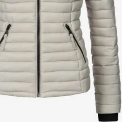 Navahoo Vestes De Mi-saison Veste Mi-saison Kimuk Femme Gris Clair -Navahoo Soldes Magasin 83d602a363b851031d2d6ac5f42524f5