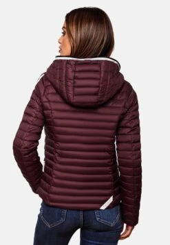 Navahoo Vestes De Mi-saison Veste Mi-saison Femme Lie De Vin -Navahoo Soldes Magasin 84d7d9dcb1bb2800ac48896080292375