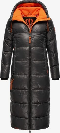 Navahoo Manteaux Dhiver Manteau D’hiver Schmuseengel Femme Anthracite -Navahoo Soldes Magasin 8687dcb229602381d4abd623fcbaf8a7