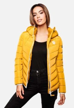 Navahoo Vestes De Mi-saison Veste Mi-saison Elva Femme Jaune -Navahoo Soldes Magasin 870c623a981531a86bbfe3ffb3732900