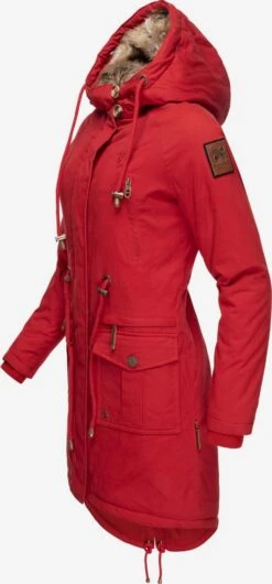 Navahoo Parkas Parka D’hiver Rosinchen Femme Rouge -Navahoo Soldes Magasin 87abca6e1a61486b91afca39db5b9094