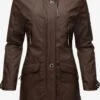 Navahoo Manteaux De Pluie Manteau Mi-saison Schötchen Femme Chocolat -Navahoo Soldes Magasin 8aab7062bc5a0d203ea02f661ec4bce5