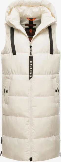 Navahoo Vestes Sans Manches Gilet Femme Blanc -Navahoo Soldes Magasin 8c23638506d89b5551cee504b14379b9