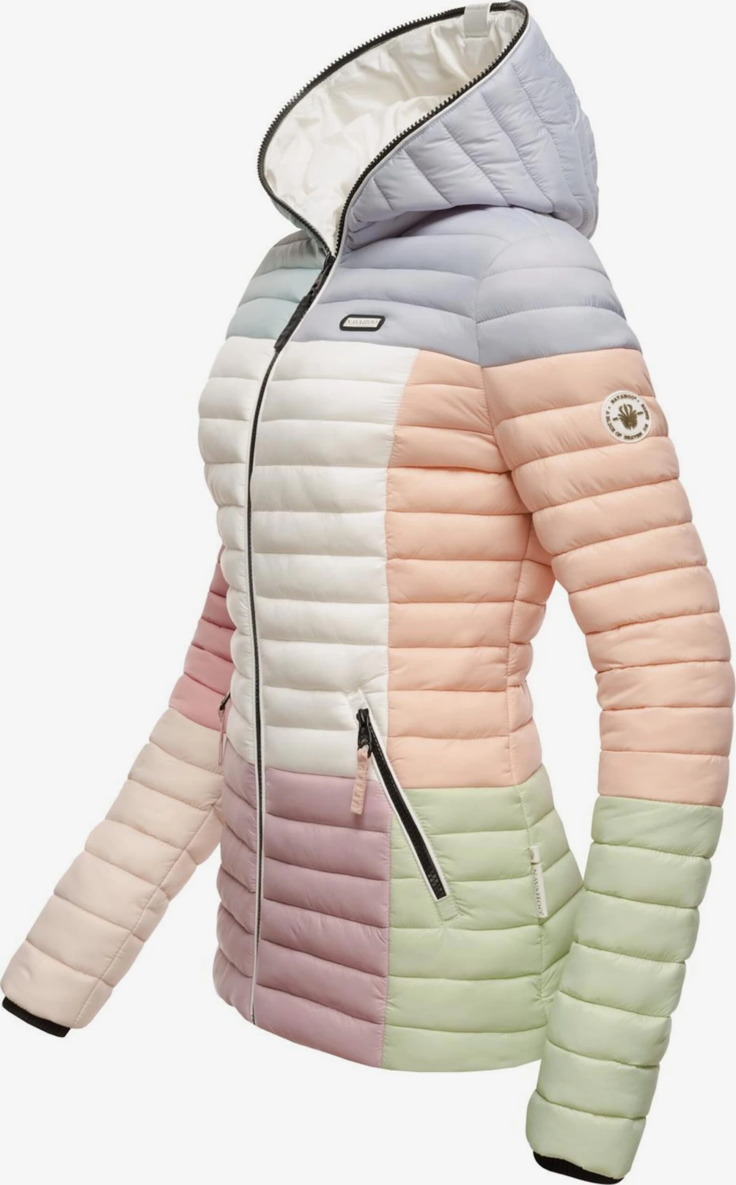 Navahoo Vestes De Mi-saison Veste Mi-saison Multikulti Femme Mélange De Couleurs 4 Navahoo Vestes De Mi-saison Veste Mi-saison Multikulti Femme Mélange De Couleurs – Image 2