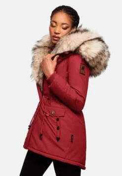 Navahoo Parkas Parka D’hiver Sweety Femme Rouge -Navahoo Soldes Magasin 8e0c8084ac7d0002472bc5baeef434af