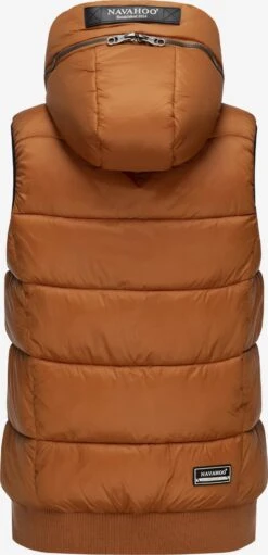Navahoo Vestes Sans Manches Gilet Kassidy Femme Caramel -Navahoo Soldes Magasin 8e160ae54d6e96b55fab3a2c62503be0